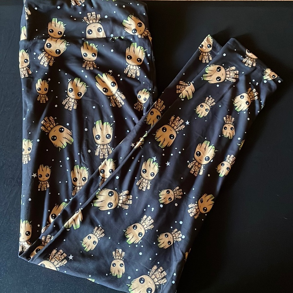 I Am Groot Buttery Soft New Boutique Leggings.